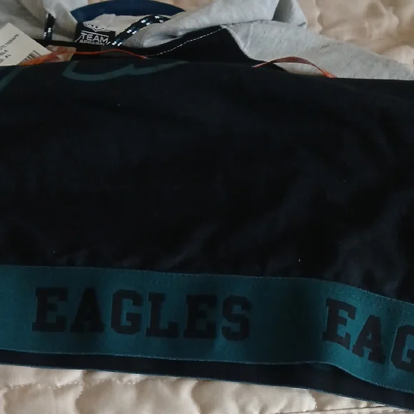 NFL Team Women's Gray and Black Hoodie - Picture 7 of 7